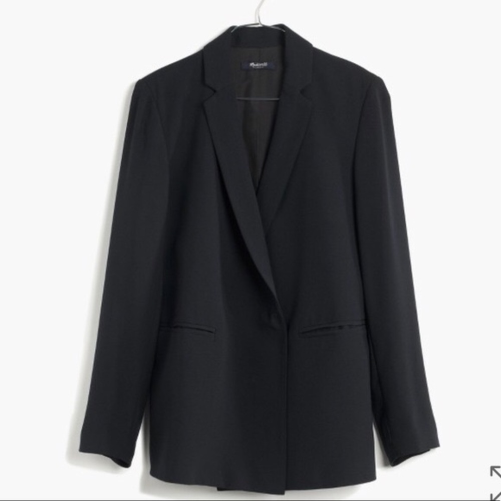 NWT Madewell lycee drapey blazer